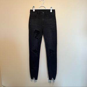 American Eagle ripped jeans